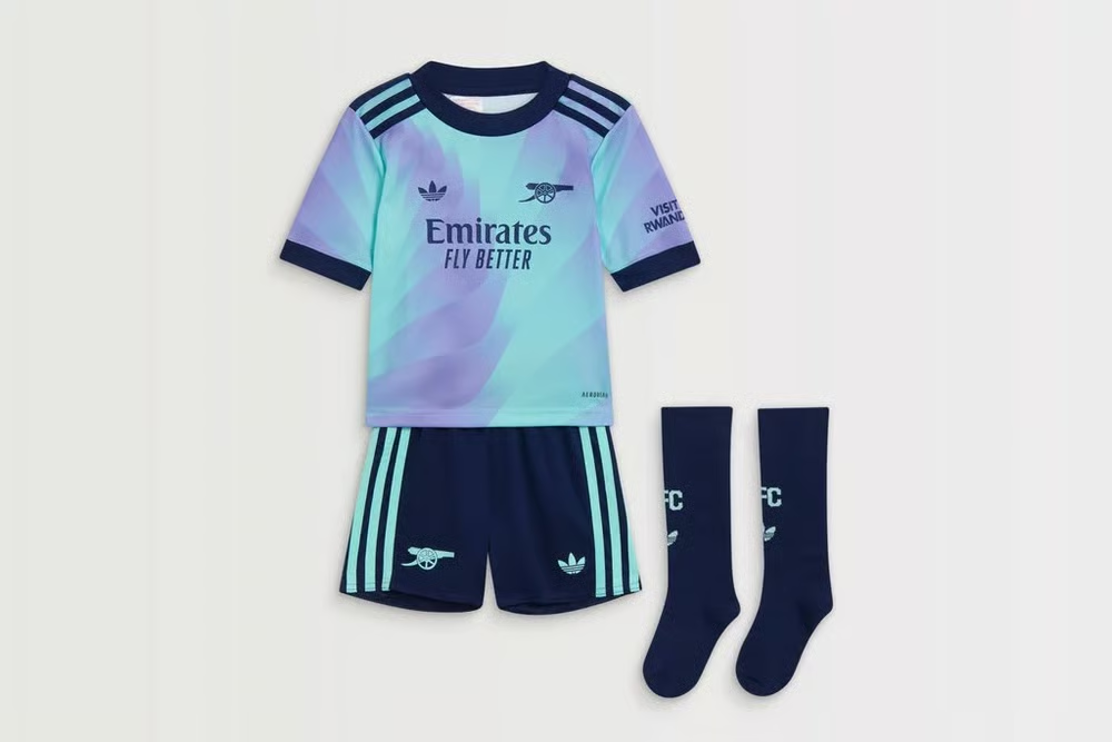 Kinder Arsenal 2024/25 Dritte Set