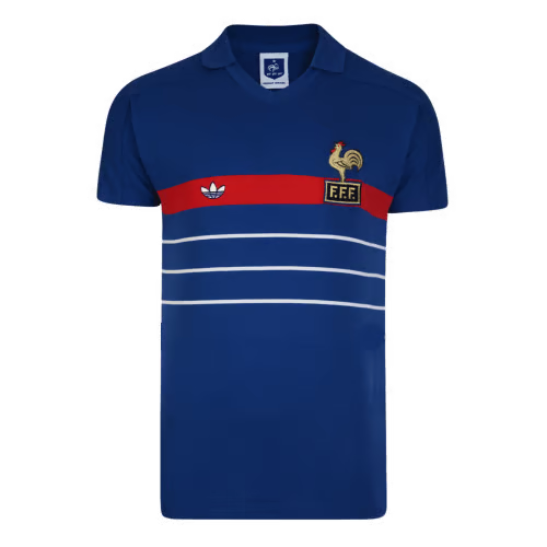 Frankreich Retro Heimtrikot 1984