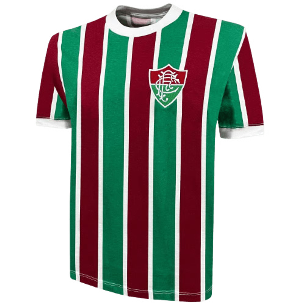 Damen Fluminense 1975 Retro Tricolor Trikot