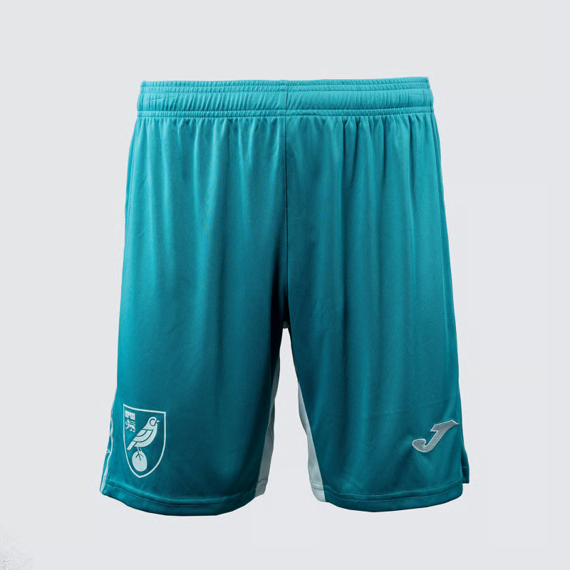 Herren Norwich City 2024/25 Drittel Authentische Trainingsspieler-Shorts