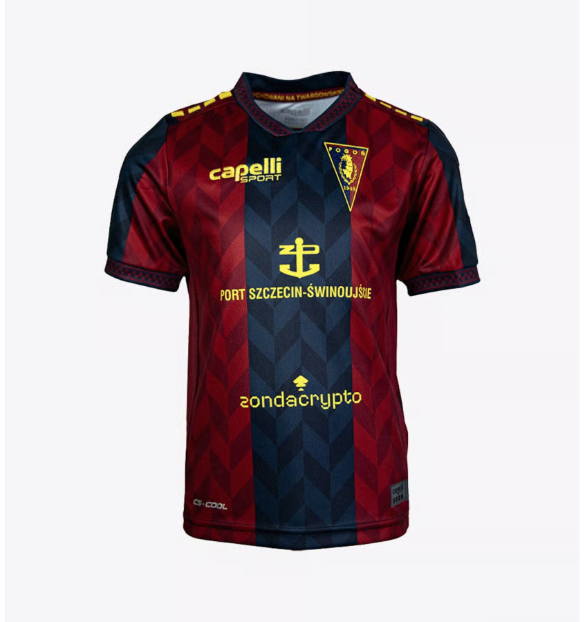 Kinder Pogoń Szczecin 2024/25 Heim Shirt