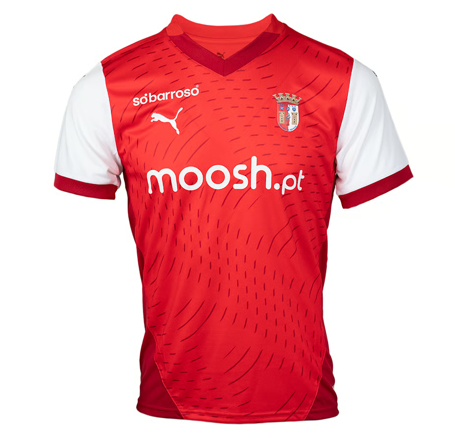 Damen SC Braga 2024/25 Heimtrikot