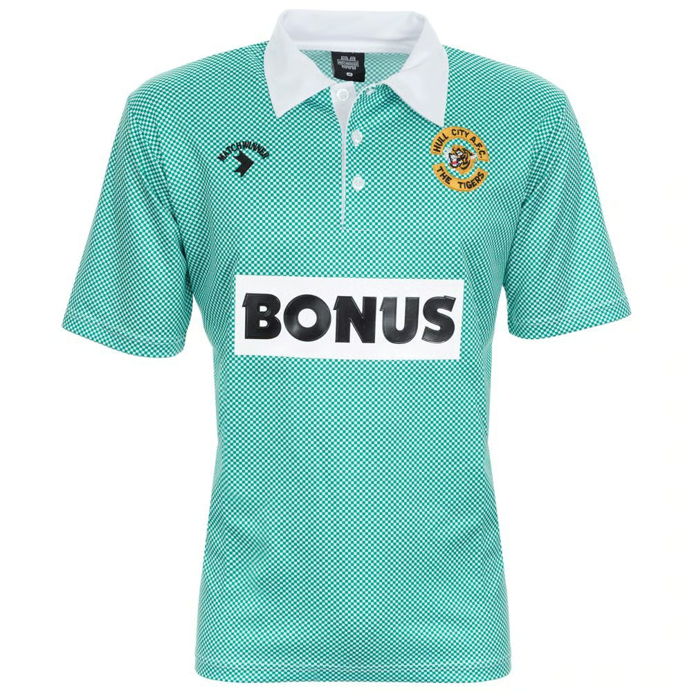 Damen Hull City 1990 Auswärts Retro Trikot