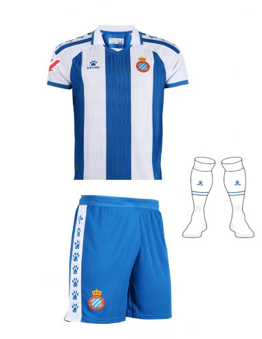 RCD Espanyol Kinder-Heimset 2025/26