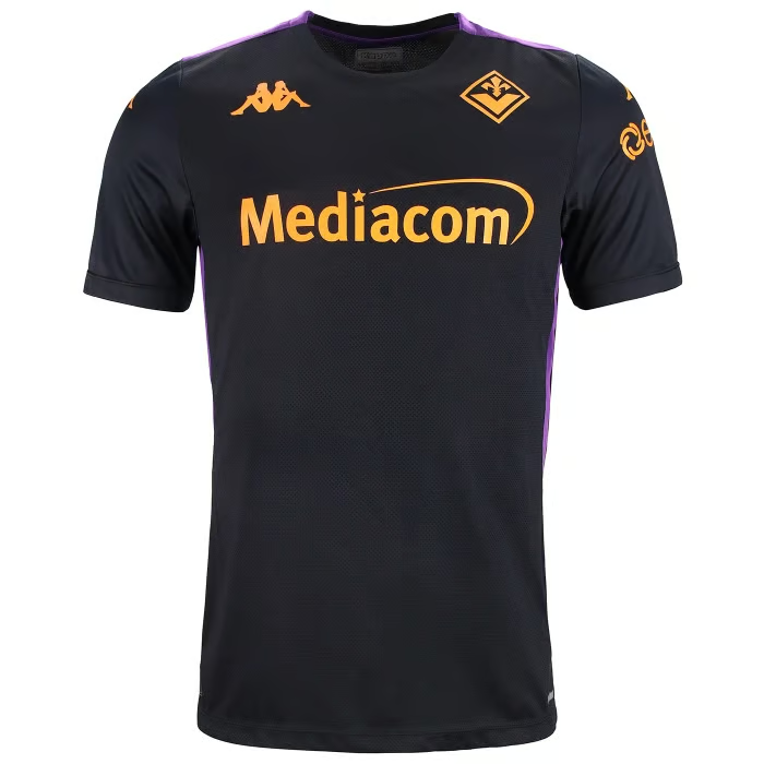 Herren Fiorentina 2024/25 Dritttrikot Training Authentic - Schwarz