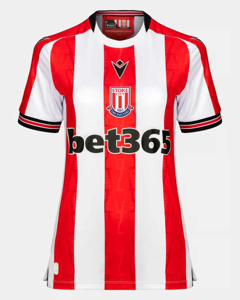 Damen Stoke City 2024/25 Heimtrikot