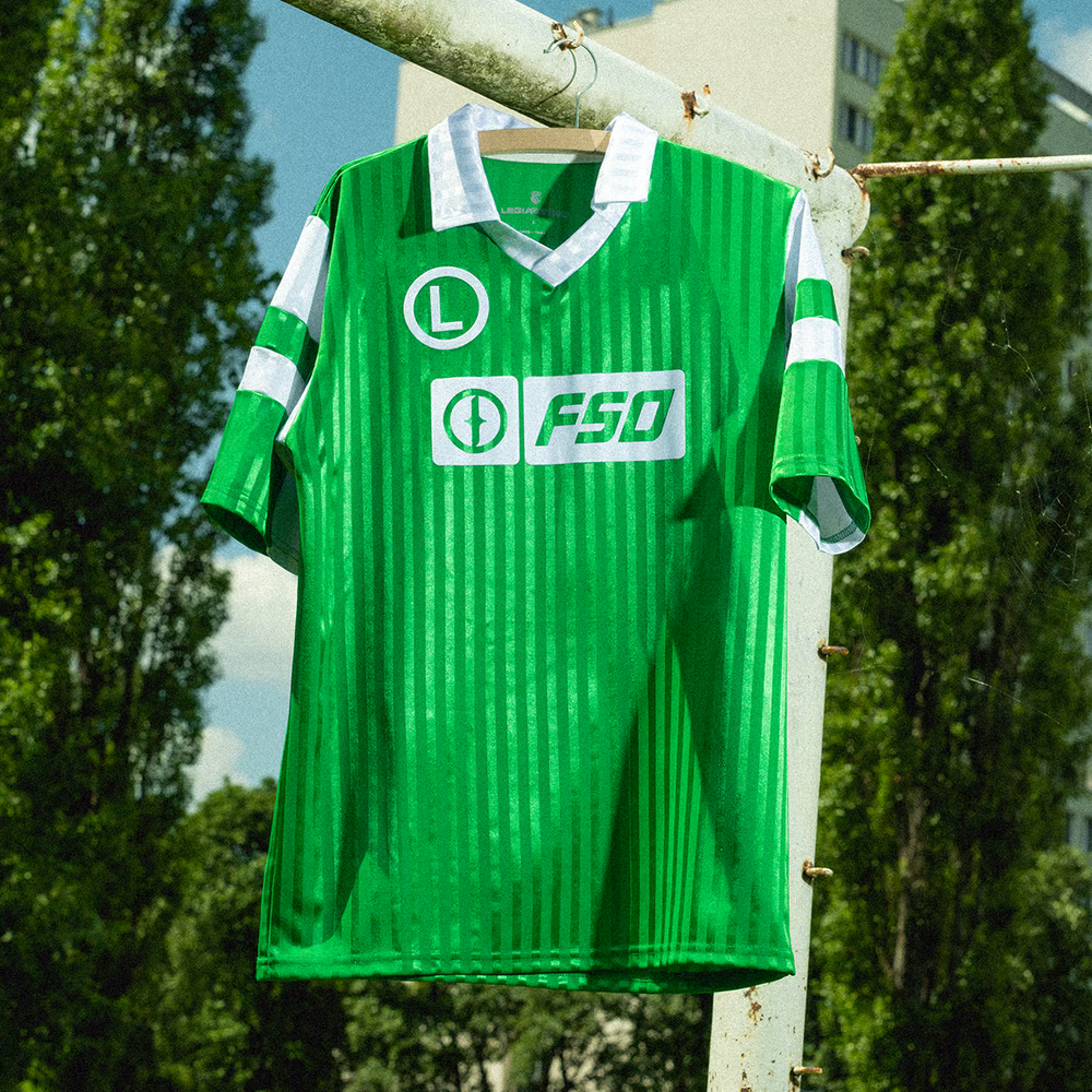 Damen Legia Warszawa 1992/93 Retro Polo-Shirt