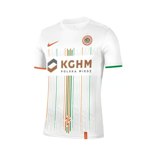 Herren KGHM Zagłębie Lubin 2024/25 Heim Authentisches Shirt