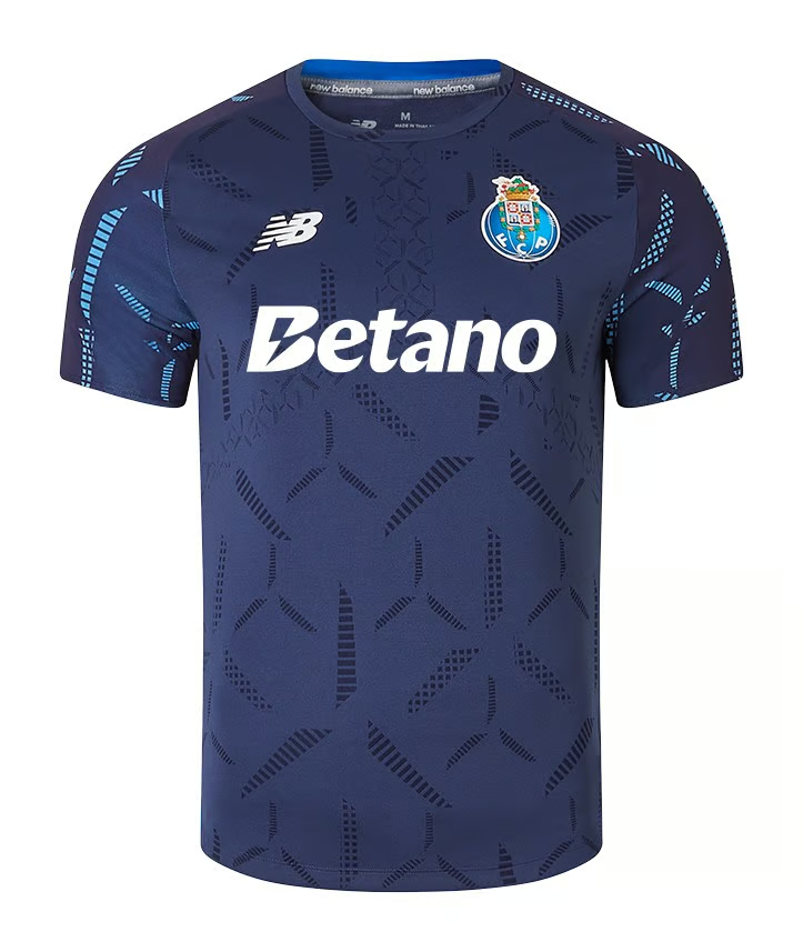 Kinder FC Porto 2024/25 Drittes Authentisches Trainings-Trikot - Marineblau