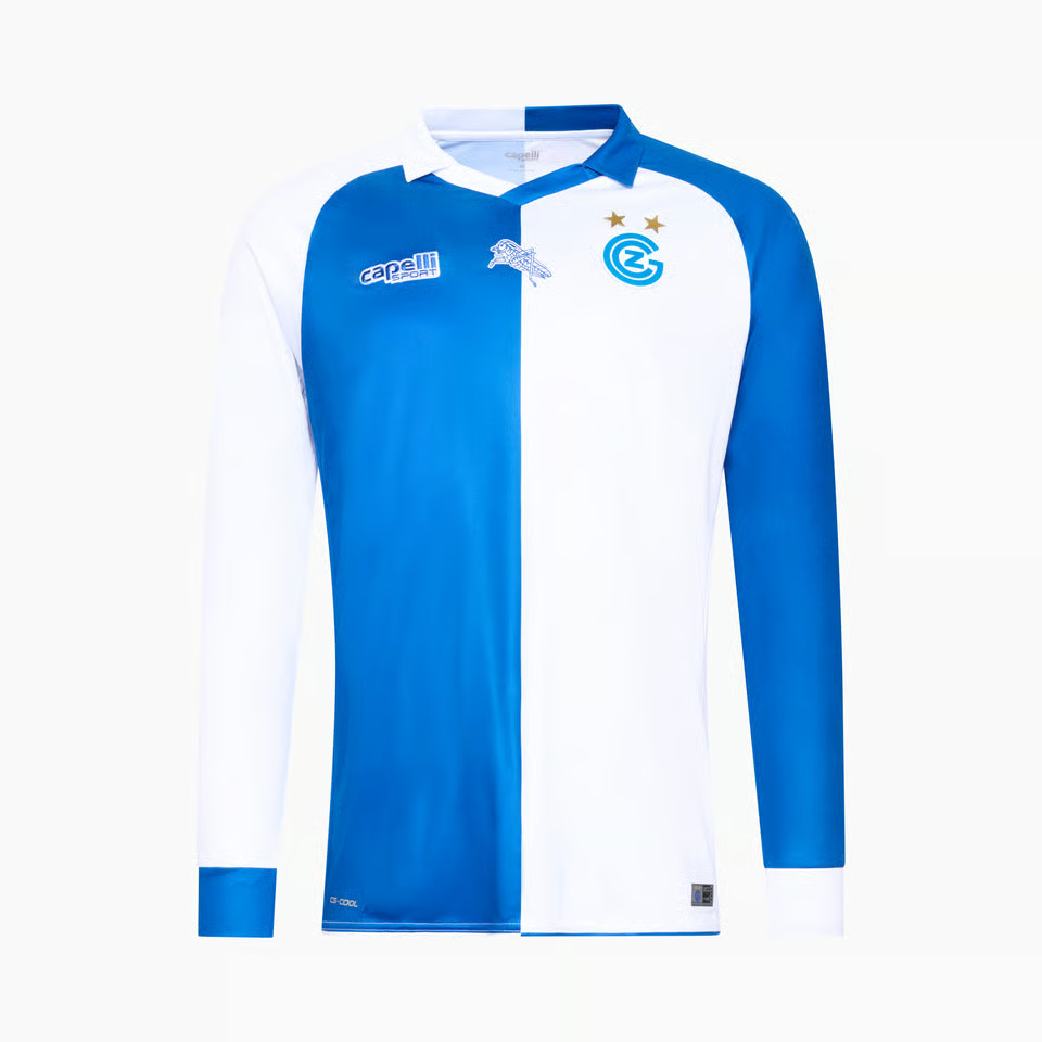 Damen Grasshopper Club Zürich 2024/25 Heim Langarm Shirt