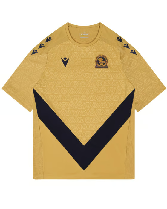 Kinder Blackburn Rovers 2024/25 Drittes Authentisches Training Trikot - Braun