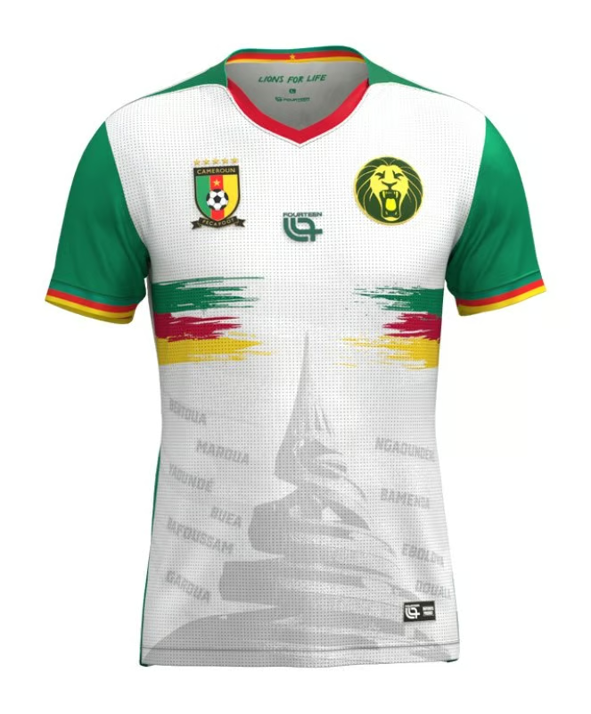 Damen Kamerun 2025 Drittes Authentisches Trikot