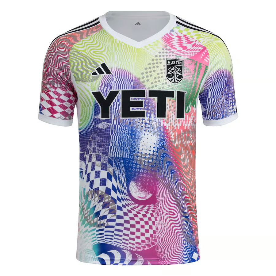 Damen Austin FC 2025 Drittes Pre Match Shirt - Weiß