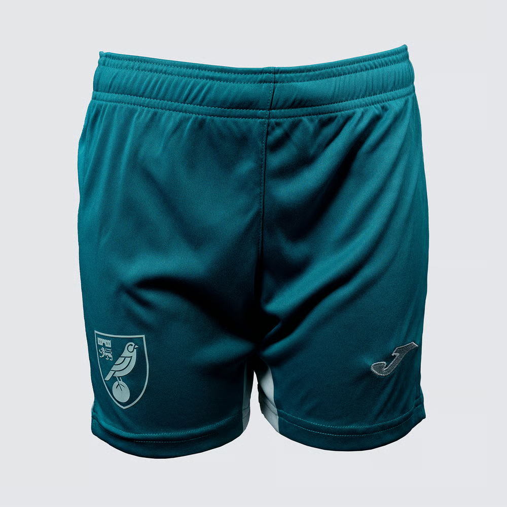 Kind Norwich City 2024/25 Dritt Authentische Trainingsspielshorts