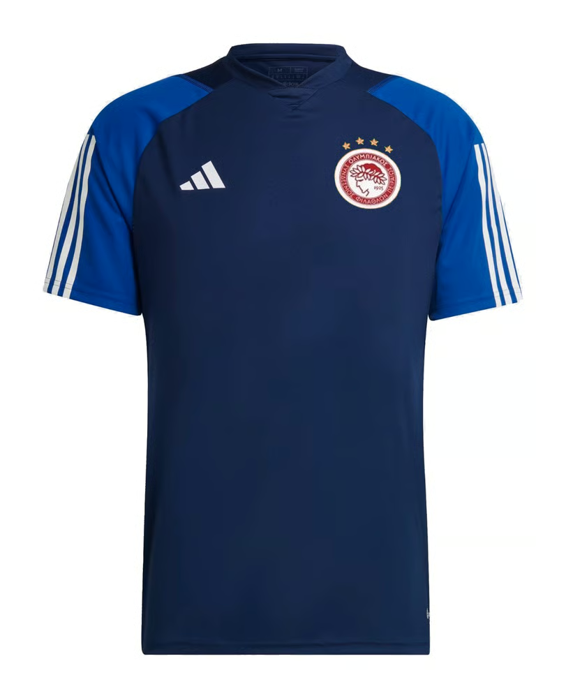 Damen Olympiacos FC 2023/24 Drittes Authentisches Trainingsshirt - Blau